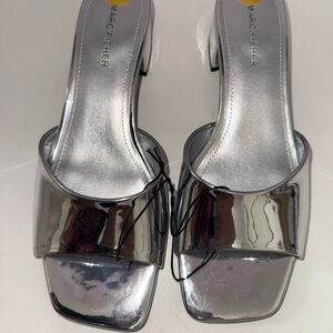 NWT Mark Fisher Silver Metallic Shoes